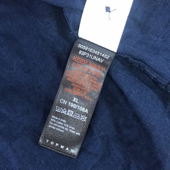 Topman Long Sleeve Button-Up Camp Shirt - Picture 5 of 5